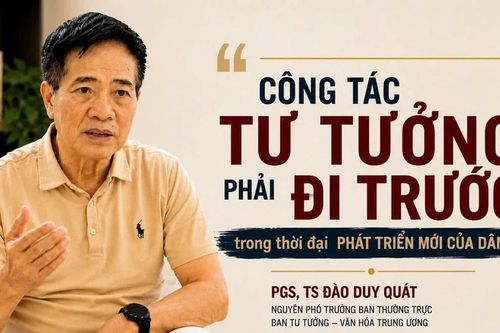 Công tác tư tưởng phải đi trước trong kỷ nguyên phát triển mới của dân tộc