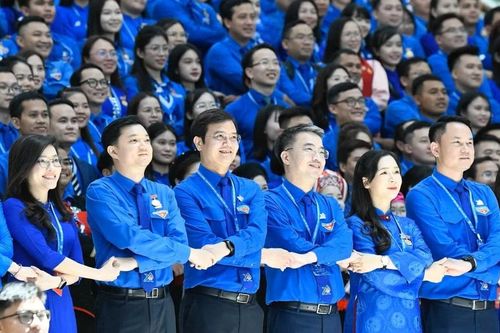 Toàn cảnh hội nghị kết nối hơn 1 triệu cán bộ, đoàn viên học tập Nghị quyết Đại hội Đoàn XIII