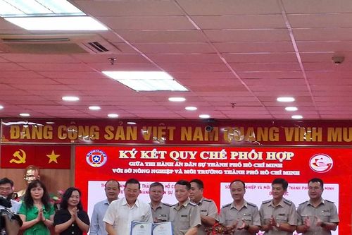 Sở NN-MT và Thi hành án dân sự TPHCM ký kết Quy chế phối hợp trong trong lĩnh vực đất đai