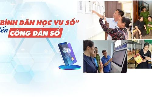 Từ "Bình dân học vụ số" đến công dân số