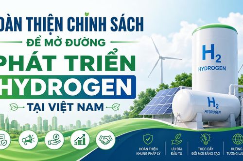 Bộ Công Thương thúc đẩy hoàn thiện khung chính sách, tạo động lực phát triển ngành công nghiệp hydrogen