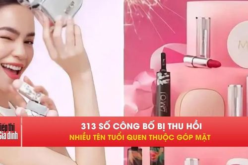 Loạt son môi, dầu gội nổi tiếng bất ngờ bị rút số công bố