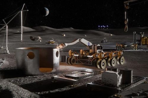 NASA xây căn cứ Mặt Trăng, robot đào xới sẵn sàng vào năm 2028