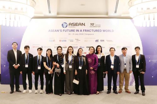 Đoàn công tác Hội Doanh nhân trẻ Việt Nam tham dự ASEANext Forum 2026 tại Singapore