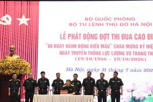 Phát động đợt thi đua cao điểm '80 ngày hành động kiểu mẫu'