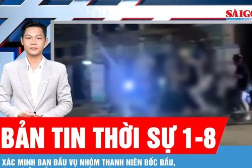 Bản tin thời sự 1-8: Xác minh ban đầu vụ nhóm thanh niên bốc đầu, nẹt pô ở phố đi bộ Nguyễn Huệ