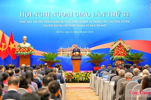 Chùm ảnh: Khai mạc Hội nghị Ngoại giao lần thứ 33