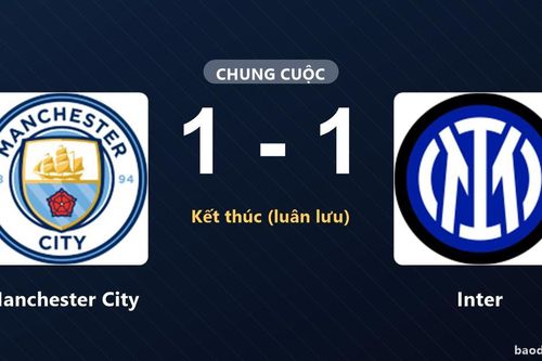 Inter vượt qua Manchester City trên chấm luân lưu tại Etihad