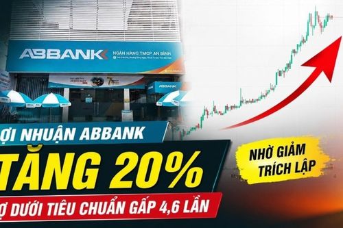 Lợi nhuận ABBank tăng 20% nhờ giảm trích lập, nợ dưới tiêu chuẩn gấp 4,6 lần