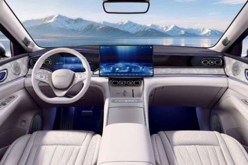 BYD Sealion 08 lộ nội thất trước ngày ra mắt