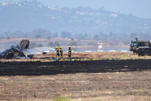 Tiêm kích F-35B Mỹ cháy đen ngay tại căn cứ