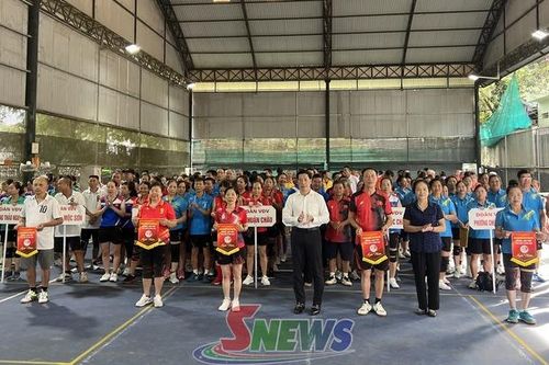 Khai mạc Giải Bóng chuyền hơi trung, cao tuổi tỉnh Sơn La năm 2026