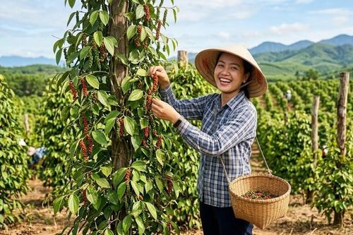Giá hồ tiêu hôm nay 3.8.2026: Đi ngang, cao nhất 141.000 đồng/kg