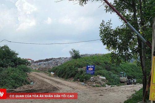 Dừng vận chuyển, tập kết rác tại bãi rác Sầm Sơn