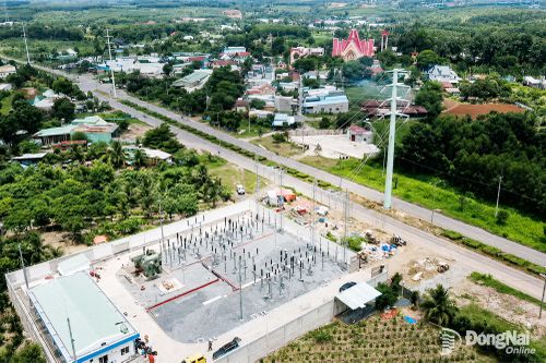 Đóng điện Trạm biến áp 110kV Phước Tân, tăng năng lực cấp điện khu vực phía Nam Đồng Nai