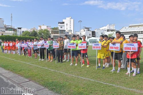 Khai mạc Giải vô địch bóng đá Đại hội Thể dục thể thao tỉnh Khánh Hòa lần thứ I năm 2026