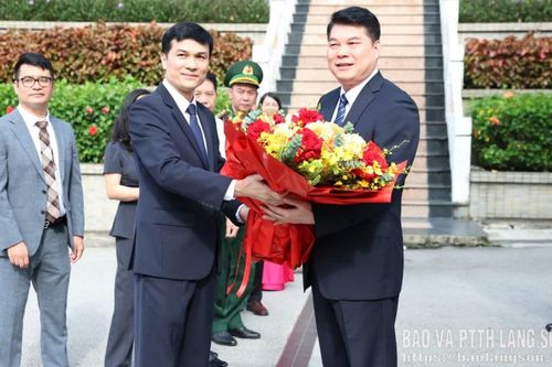 Hội đàm giữa Ban Nội chính Tỉnh ủy Lạng Sơn (Việt Nam) và Ủy ban Chính pháp Khu ủy Quảng Tây (Trung Quốc)