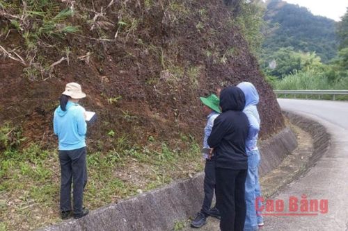 Khảo sát phục vụ khoanh vùng bảo vệ di sản Công viên địa chất Non nước Cao Bằng