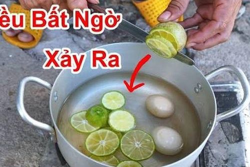 Lợi ích tuyệt vời của việc cho vài lát chanh tươi vào nồi luộc trứng