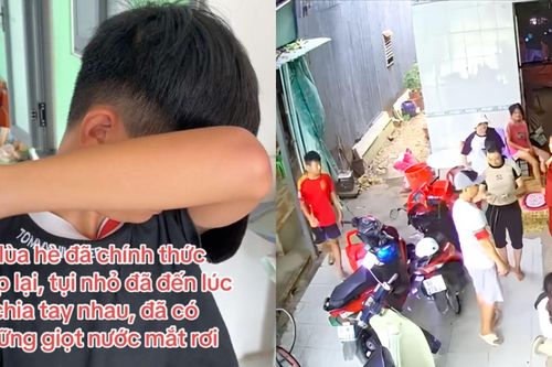 Clip cậu bé khóc một mình khi hết hè phải rời quê khiến dân mạng rưng rưng