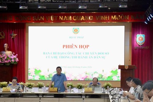 Nâng cao hiệu quả chuyển đổi số trong hệ thống thi hành án dân sự