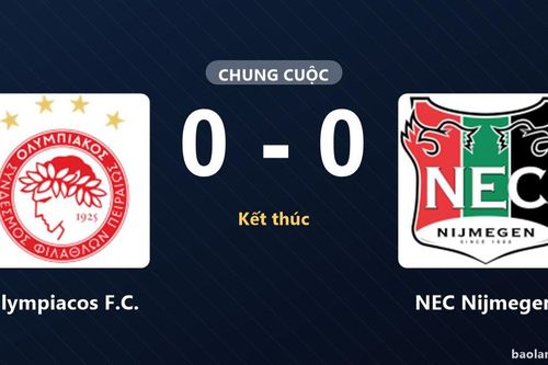 Olympiacos F.C. và NEC Nijmegen cùng chia điểm tại Piraeus