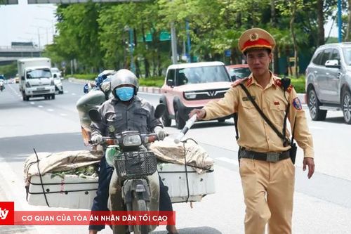 Hà Nội xử lý gần 500 xe tự chế, chở hàng cồng kềnh trong 2 tuần