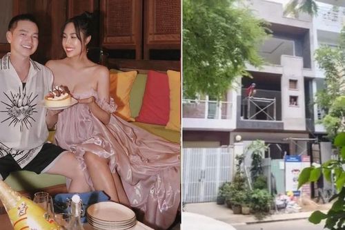 Cơ ngơi 4 tầng hiện đại của Quang Minh và vợ trẻ kém 37 tuổi