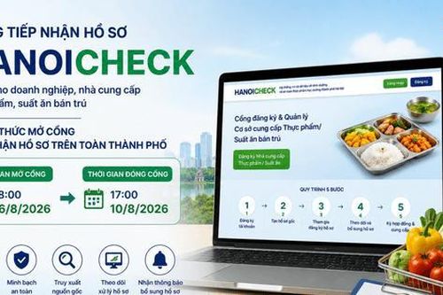 Cổng tiếp nhận hồ sơ HanoiCheck chính thức mở từ ngày 6-8