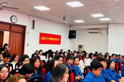 Tuổi trẻ Vĩnh Tuy học tập, quán triệt Nghị quyết Đại hội Đoàn toàn quốc lần thứ XIII