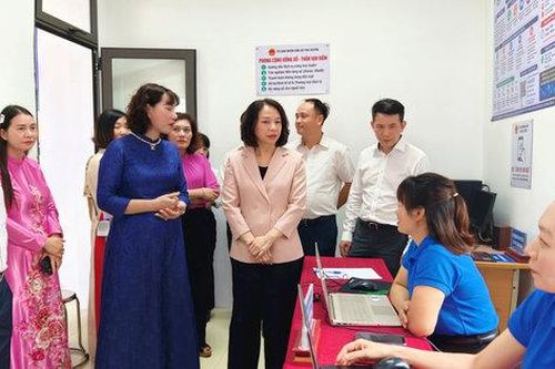 Thí điểm ra mắt mô hình Nhà văn hóa - Khu thể thao đa chức năng tại thôn Vạn Điểm