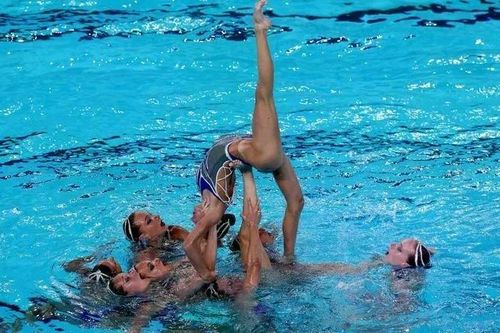 Các vận động viên Nga giành Huy chương Vàng bơi nghệ thuật tại Giải vô địch châu Âu