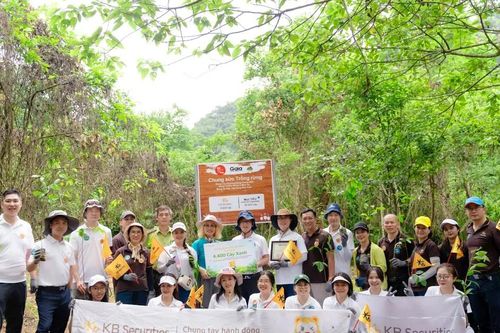 'Góp xanh Việt Nam' trồng thêm 4.400 cây xanh