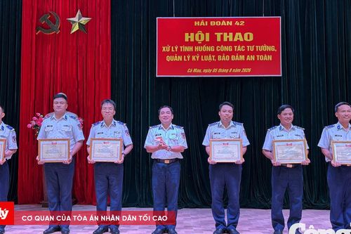 Hải đoàn 42: Đột phá nâng cao chất lượng quản lý tư tưởng và kỷ luật qua Hội thao xử lý tình huống