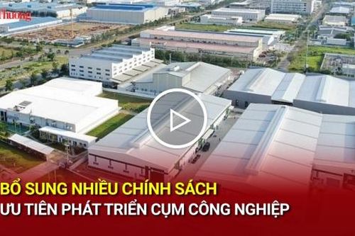 Bổ sung nhiều chính sách ưu tiên phát triển cụm công nghiệp