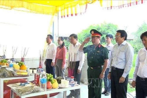 Quảng Trị: Quy tập 13 hài cốt liệt sĩ hi sinh năm 1972 tại khu vực Nam Hải Lăng