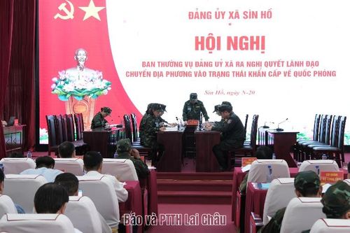 Sìn Hồ diễn tập tác chiến trong khu vực phòng thủ năm 2026