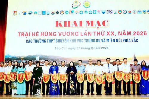 Khai mạc Trại hè Hùng Vương lần thứ XX tại Lào Cai