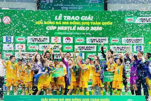 Câu lạc bộ Hà Nội lần đầu vô địch Giải bóng đá Nhi đồng (U11) toàn quốc