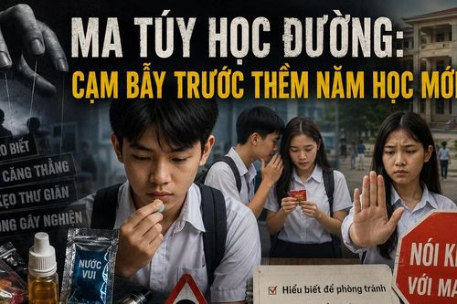 Ma túy học đường: Cạm bẫy trước thềm năm học mới