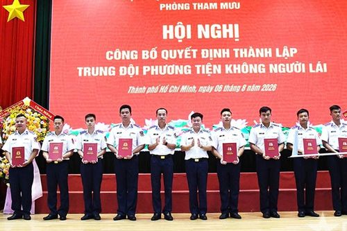 Thành lập đơn vị phương tiện không người lái bảo vệ chủ quyền, giữ gìn an ninh, trật tự, an toàn trên biển
