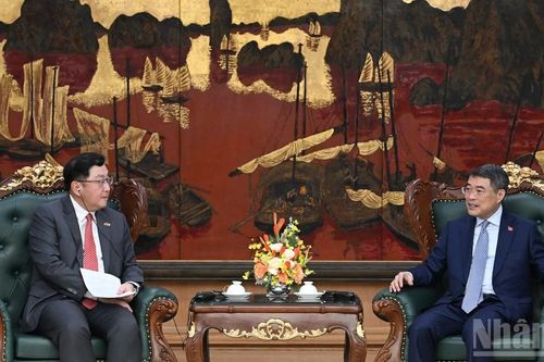 [Ảnh] Thủ tướng Lê Minh Hưng tiếp Đại sứ Malaysia đến chào từ biệt