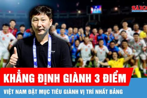 HLV Kim Sang-sik khẳng định sẽ giành 3 điểm trước đội tuyển Campuchia