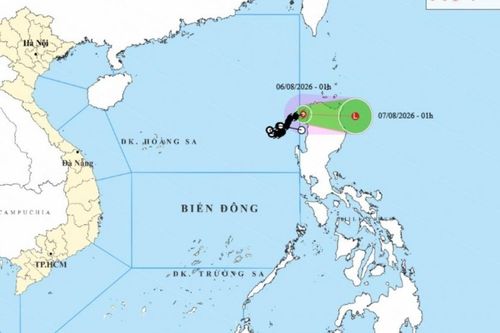 Cập nhật tình hình Bão số 3 sáng ngày 6/8: Bão số 3 di chuyển ra ngoài, không có khả năng trở lại Biển Đông