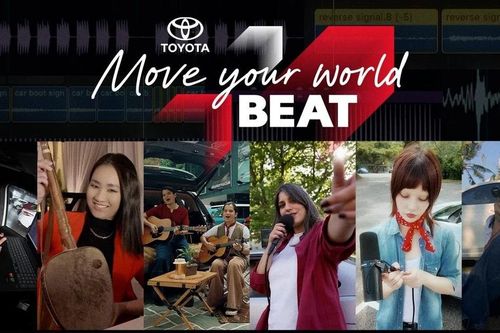 Toyota hợp tác với nhiều nghệ sĩ Châu Á trong dự án 'Move Your World Beat'