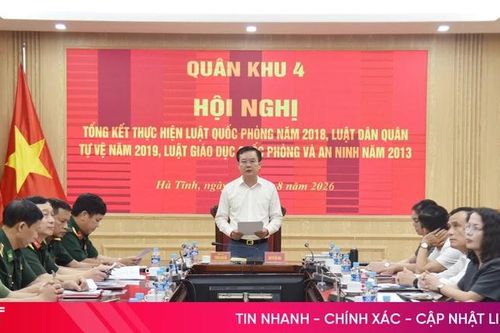 Nâng cao hiệu quả thi hành các luật về quân sự, quốc phòng