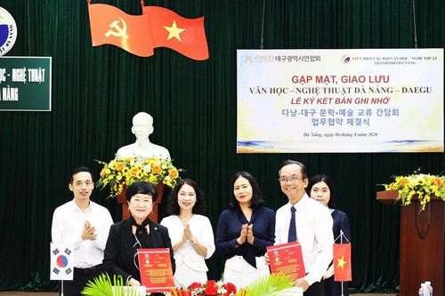 Ký kết hợp tác giao lưu văn hóa, nghệ thuật giữa Đà Nẵng và Daegu (Hàn Quốc)