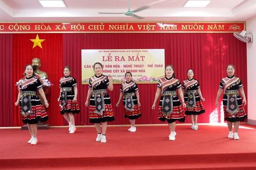 Ra mắt Câu lạc bộ Văn hóa - Nghệ thuật - Thể thao nòng cốt xã Khánh Hòa