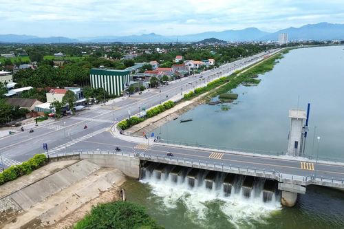 Đập dâng lớn nhất Quảng Ngãi tích đủ nước, vận hành ổn định