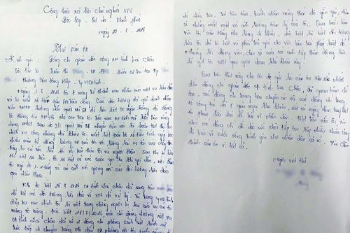 Lá thư cảm ơn của nạn nhân bị lừa đảo gần 600 triệu đồng gửi Công an Lai Châu